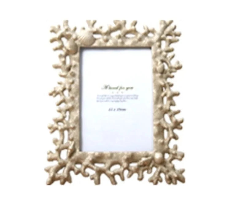 Creative Coral Shell Conch Resin Picture Frame