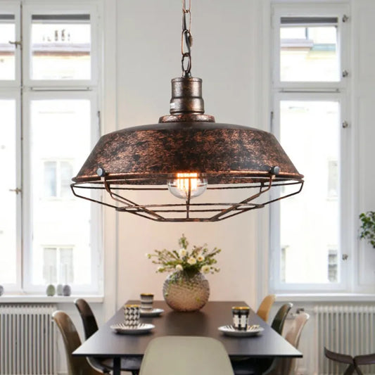 Industrial Iron Hanging Ceiling Lamps