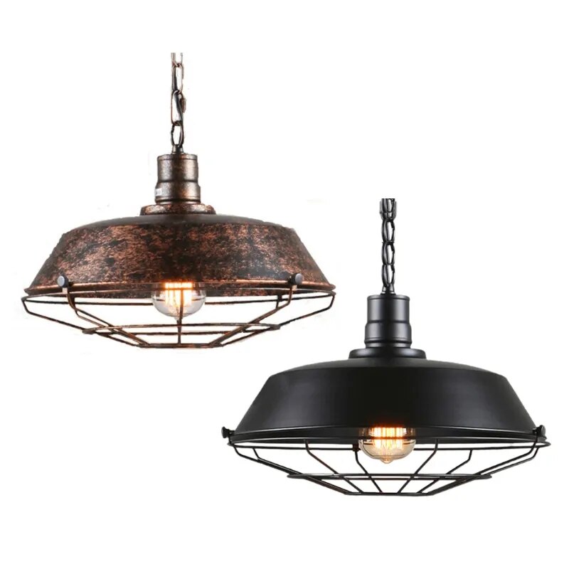 Industrial Iron Hanging Ceiling Lamps