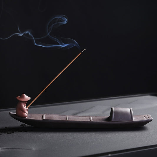 Fisherman Incense Stick Holder