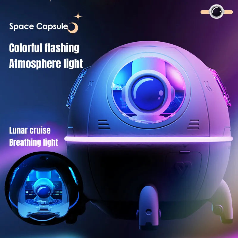 New Astronaut Air Humidifier 220ml With Night Light