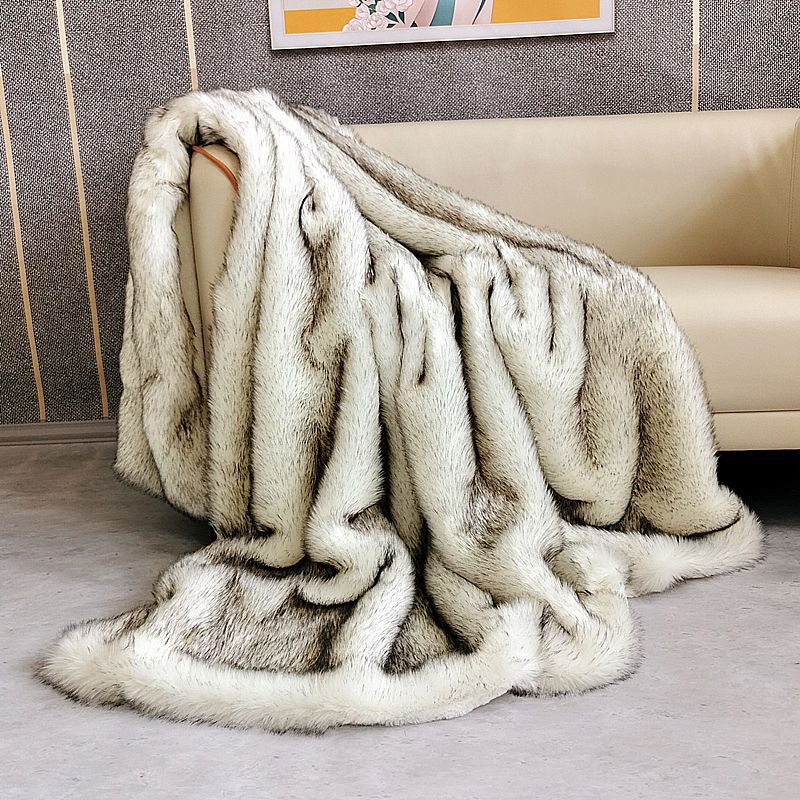 Faux Fur Blanket high-end imitation rabbit