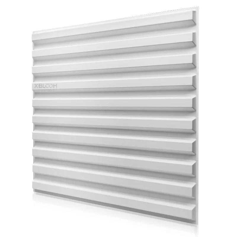 minimalist lines wave 3D wall panel Non self-adhesive