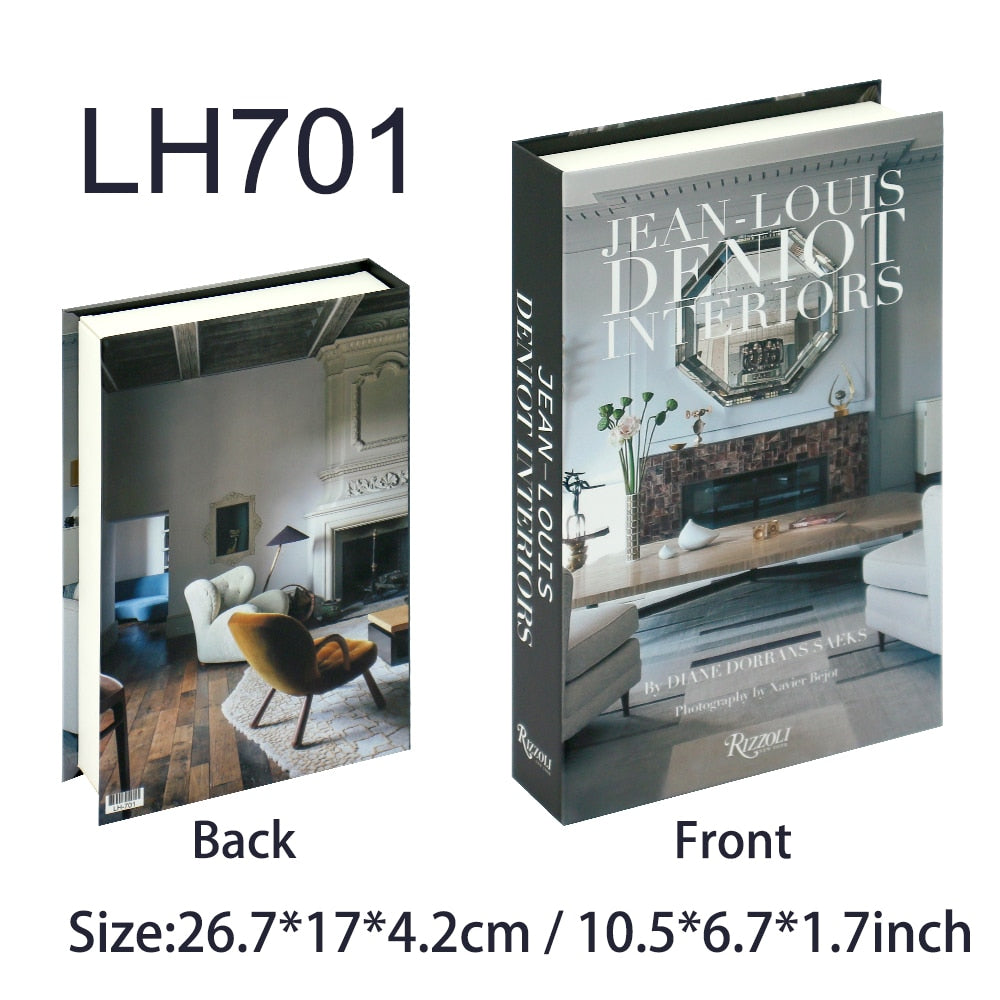 Modern Simulation Books Decorations for Luxury Home