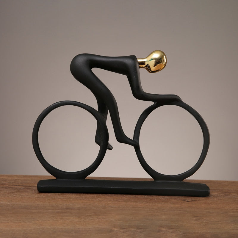 Champion Cyclist Sculpture
