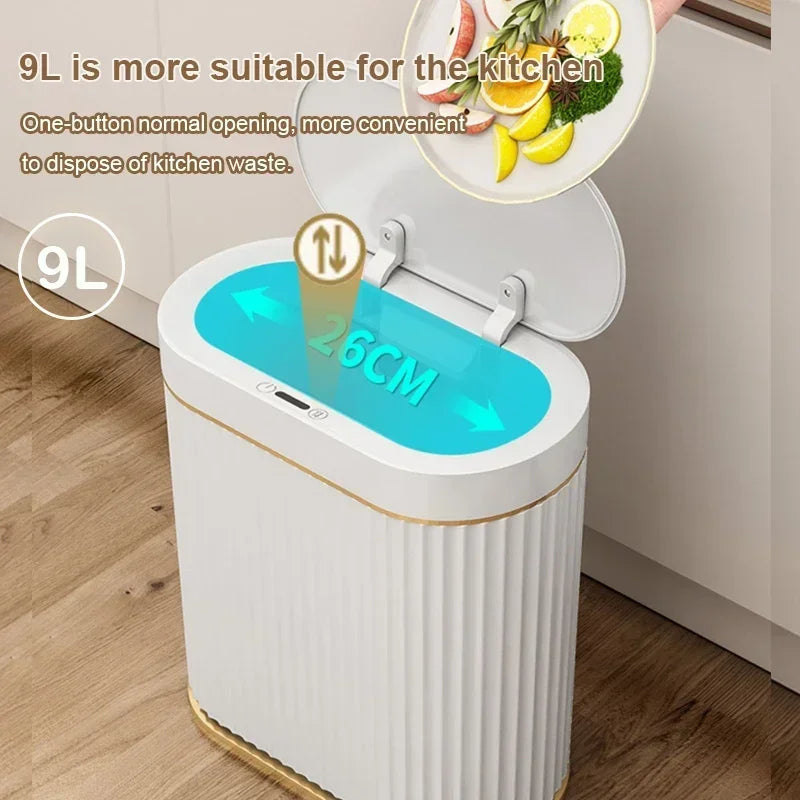 Smart trash can dustbin automatic sensor