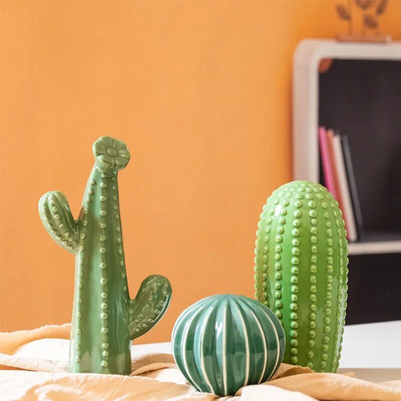 Nordic Ceramic Cactus Simulation