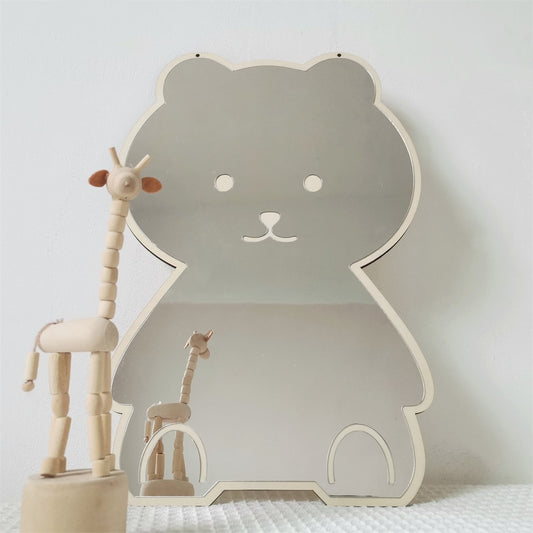 Decorative Mirror for Kids Room Cute Bear