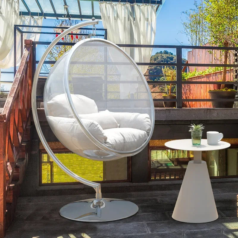 Net Red Transparent Bubble Hemispheric Acrylic Swing Hanging Chair