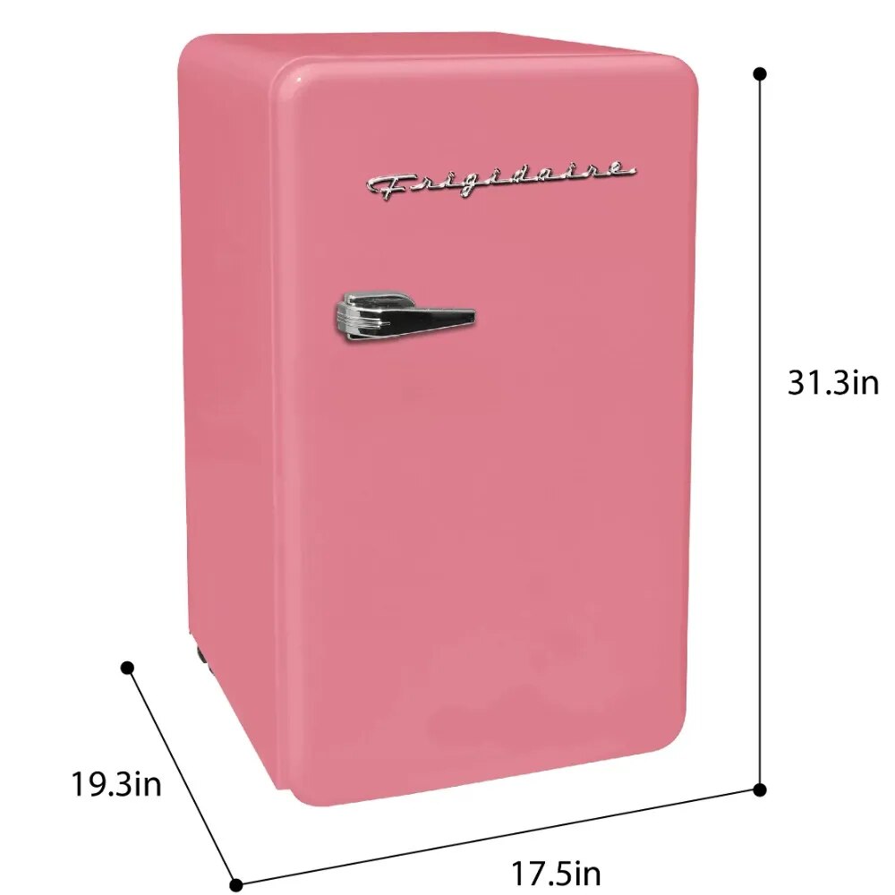 Compact Fridge Pink Single Door